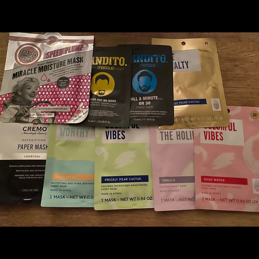 New All Purpose Variety Face Masks